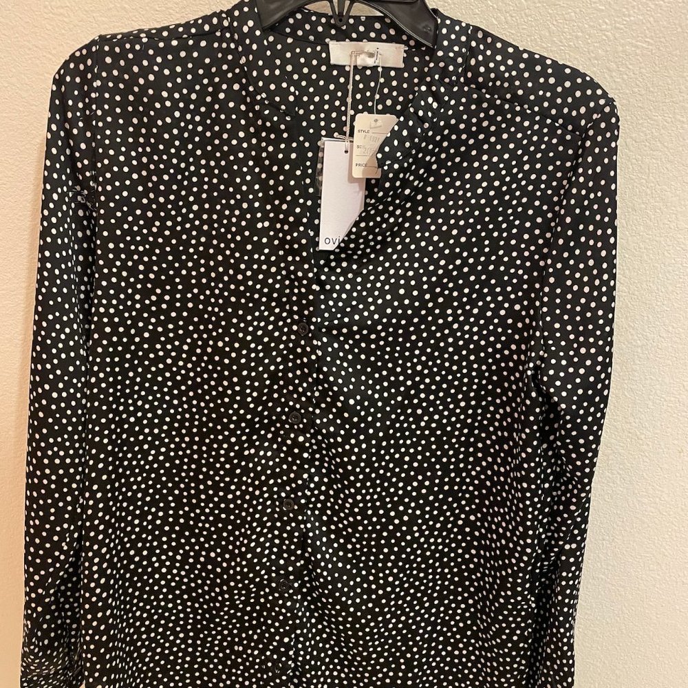 Spotted blouse
